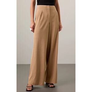 Tanya Taylor Marfa Brown Wool Trousers